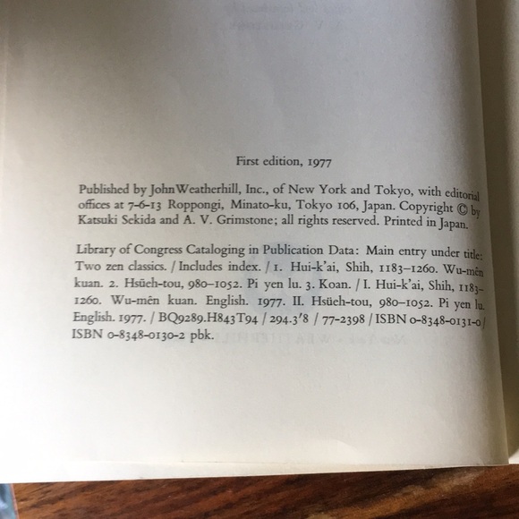 Buddhism Lot of 3 Books- Two Zen Classics Compass of Zen Buddha and his Teaching - Picture 8 of 15